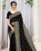 Picture of Pleasing Black Silk Saree