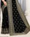 Picture of Pleasing Black Silk Saree