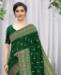 Picture of Beauteous Green Silk Saree