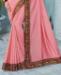 Picture of Superb Pink Silk Saree