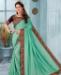 Picture of Beautiful Sea Green Silk Saree