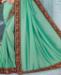 Picture of Beautiful Sea Green Silk Saree