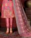 Picture of Charming Pink Straight Cut Salwar Kameez