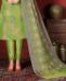 Picture of Statuesque Parrot Green Straight Cut Salwar Kameez