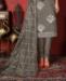 Picture of Nice Grey Straight Cut Salwar Kameez