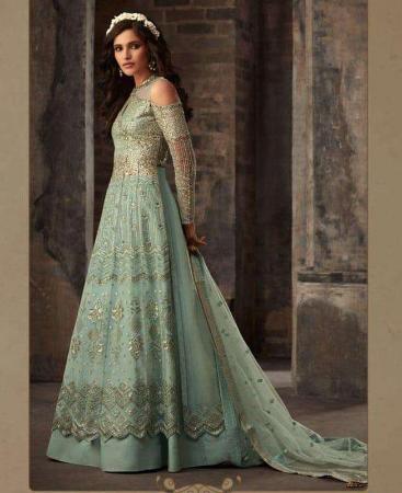 Picture of Beautiful Rama Anarkali Salwar Kameez