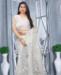 Picture of Radiant White Net Saree