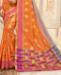 Picture of Comely Orange Casual Saree