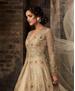 Picture of Classy Grey Anarkali Salwar Kameez