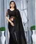 Picture of Fine Black Net Saree