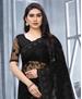 Picture of Fine Black Net Saree