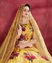 Picture of Amazing Yellow Lehenga Choli