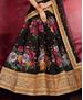 Picture of Bewitching Black Lehenga Choli