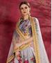 Picture of Delightful Grey Lehenga Choli