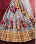 Picture of Delightful Grey Lehenga Choli