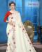 Picture of Marvelous Off White Casual Saree