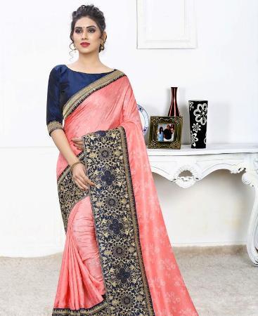 Picture of Superb Light Gajari Designer Saree