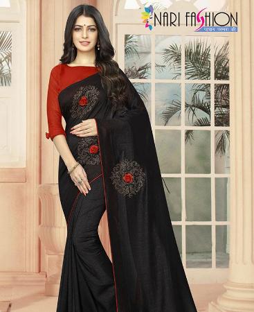 Picture of Beauteous Black Casual Saree