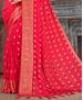 Picture of Resplendent Gajari Silk Saree