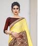 Picture of Alluring Light Yellow Designer Saree