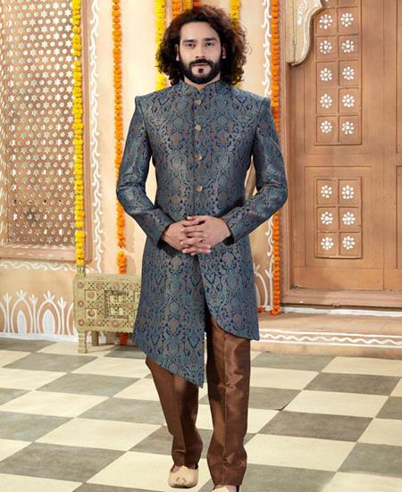 Picture of Statuesque Multi Color Sherwani