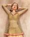 Picture of Sublime Golden With Pink Wedding Salwar Kameez