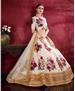 Picture of Delightful Cream Lehenga Choli