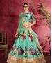 Picture of Gorgeous Green Lehenga Choli