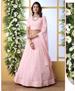 Picture of Stunning Baby Pink Lehenga Choli