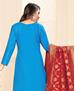 Picture of Admirable Blue Cotton Salwar Kameez