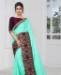 Picture of Sightly Sea Green Silk Saree