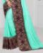 Picture of Sightly Sea Green Silk Saree