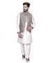 Picture of Statuesque Off White Kurtas