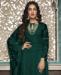 Picture of Graceful Green Straight Cut Salwar Kameez