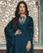 Picture of Fine Navy Blue Straight Cut Salwar Kameez