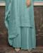 Picture of Lovely Sky Blue Straight Cut Salwar Kameez