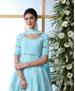 Picture of Shapely Sky Blue Straight Cut Salwar Kameez