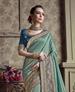 Picture of Grand Two Tone Blue Casual Saree