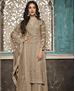 Picture of Grand Beige Straight Cut Salwar Kameez