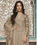 Picture of Grand Beige Straight Cut Salwar Kameez