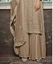 Picture of Grand Beige Straight Cut Salwar Kameez