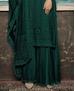 Picture of Graceful Green Straight Cut Salwar Kameez