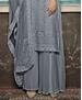 Picture of Charming Grey Straight Cut Salwar Kameez