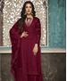 Picture of Graceful Maroon Straight Cut Salwar Kameez