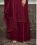 Picture of Graceful Maroon Straight Cut Salwar Kameez