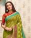 Picture of Nice Mehendi Green Casual Saree