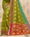 Picture of Nice Mehendi Green Casual Saree