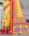 Picture of Well Formed Yellow Casual Saree