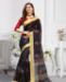 Picture of Pleasing Black Casual Saree