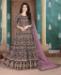 Picture of Shapely Wine Anarkali Salwar Kameez